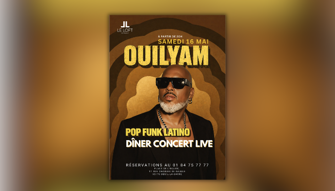 ouilyam pop funk latino le loft deuil-la-barre 16 mai