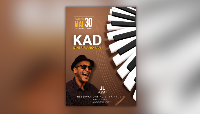 piano bar Kad le loft deuil-la-barre 30 mai