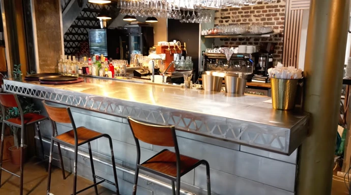 plat signature restaurant le loft cuisine franco italienne