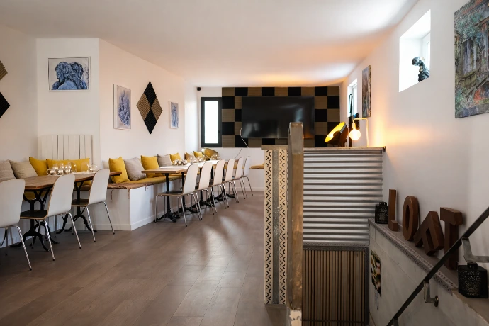 salle du haut restaurant le loft espace privatisabl