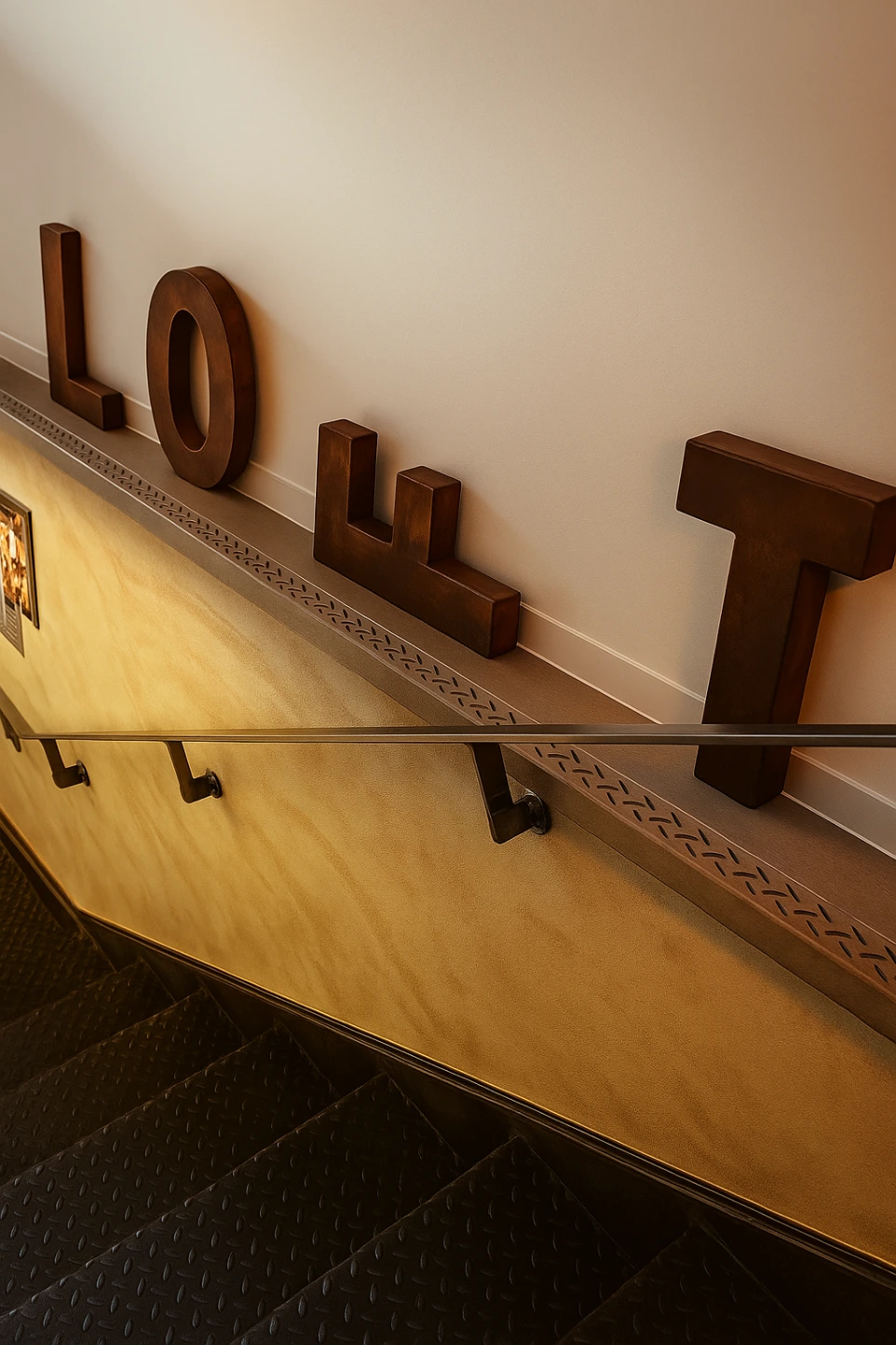 décoration restaurant le loft design moderne bois et lumière tamisée