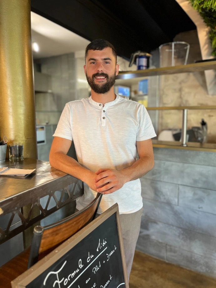 équipe restaurant le loft ambiance conviviale travail